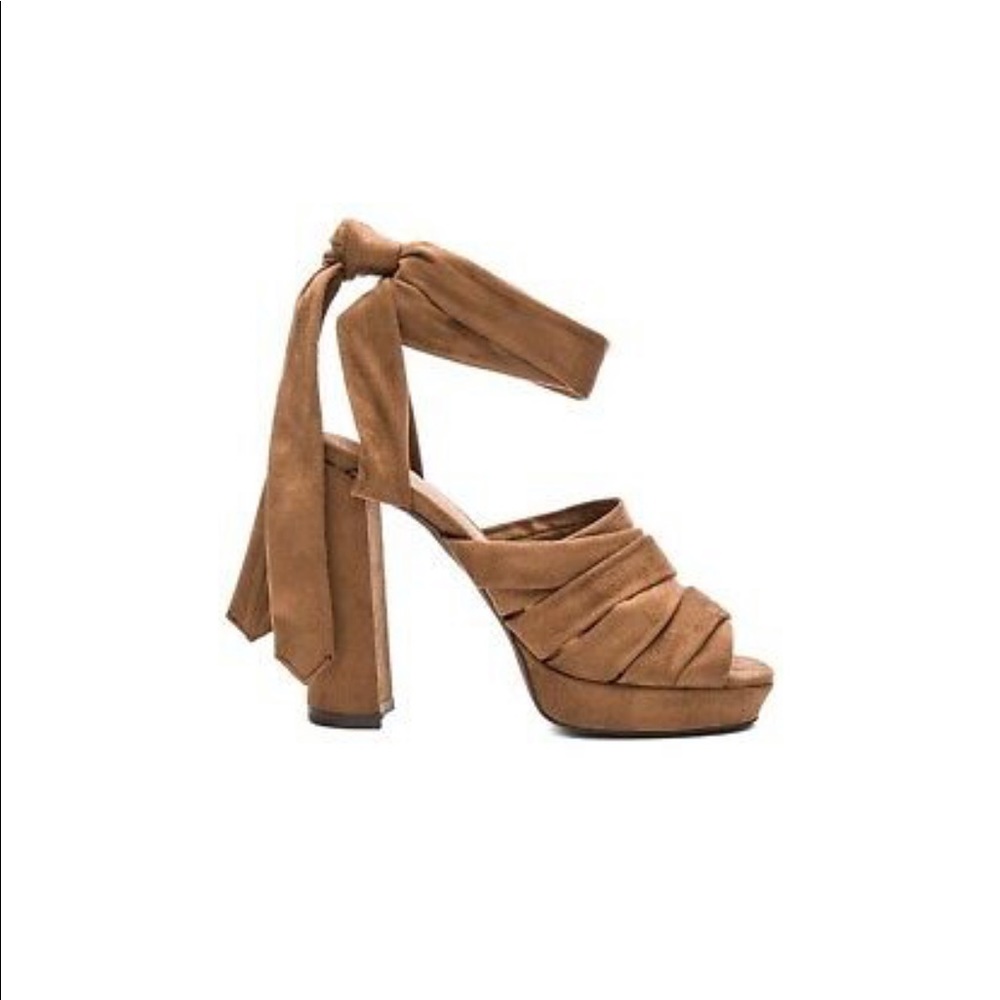 Jeffery Campbell Chablis Ankle Wrap Sandal Heels